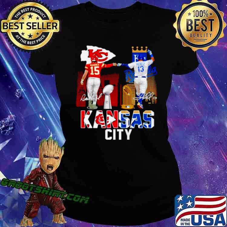 Kansas Chiefs City Patrick Mahomes And City Royals Perez City Of