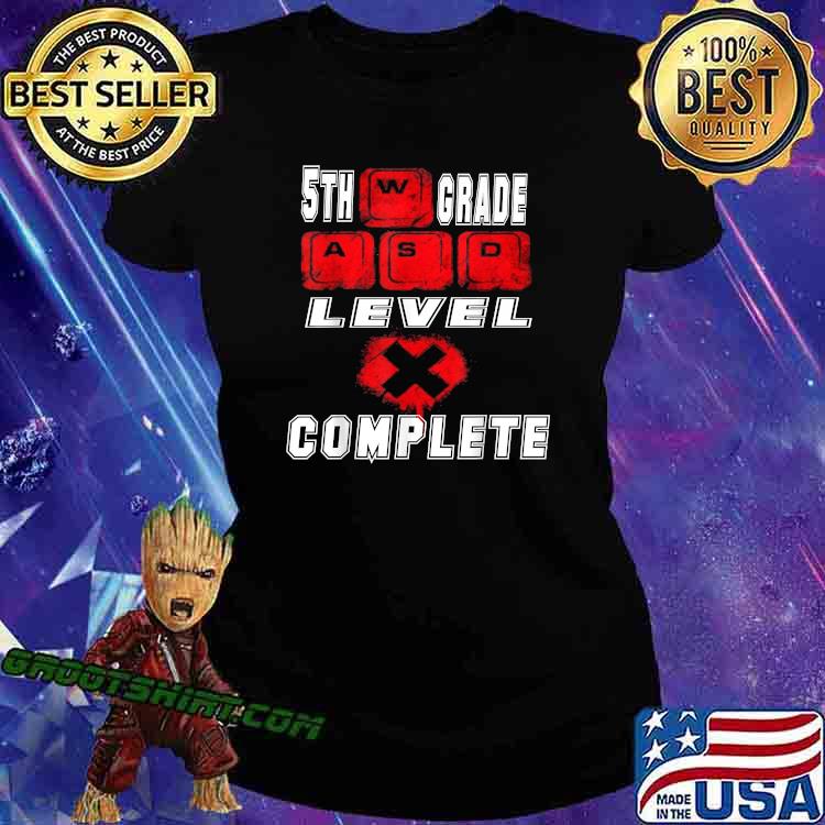 21 5th Grade Level Complete Graduation Gamer Graduationshirt Hoodie Sweater Long Sleeve And Tank Top