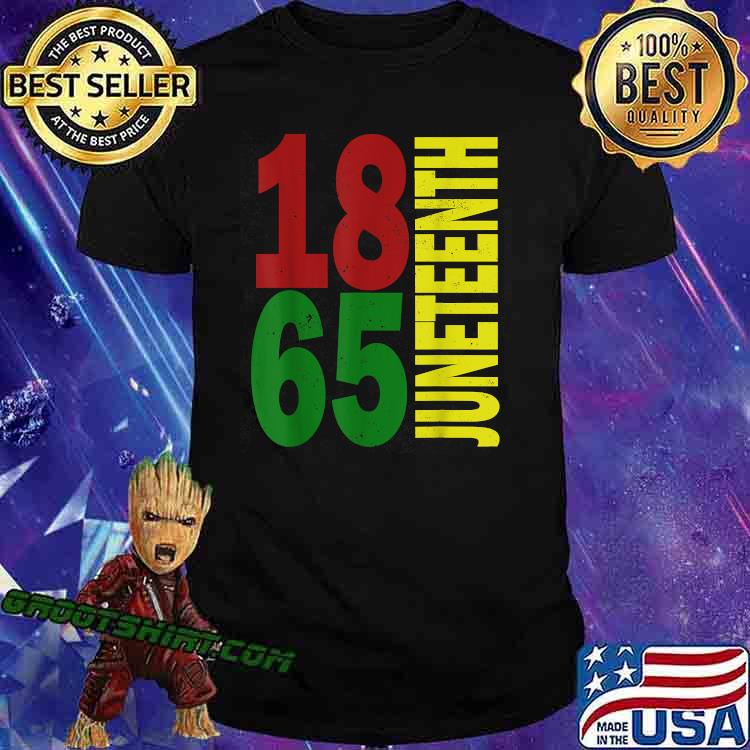 Juneteenth 1865 Black Proud African American T-Shirt