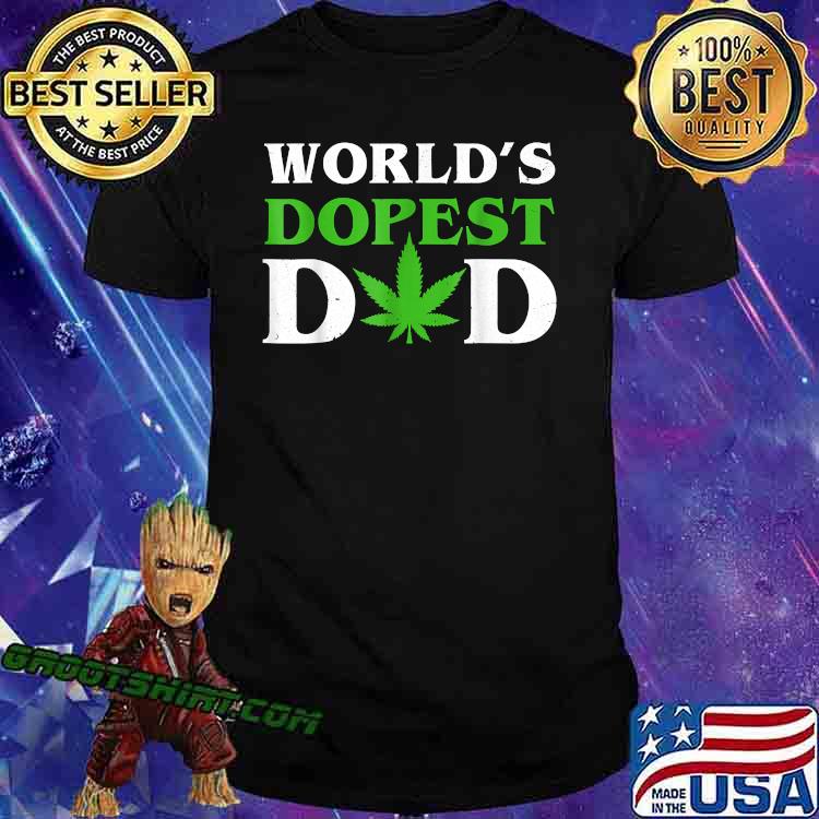 World's Dopest Dad Cannabis T-Shirt