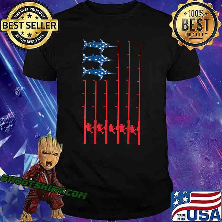 Fathers Day Fishing american T-Shirt