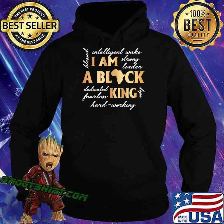 I am a black king Hoodie