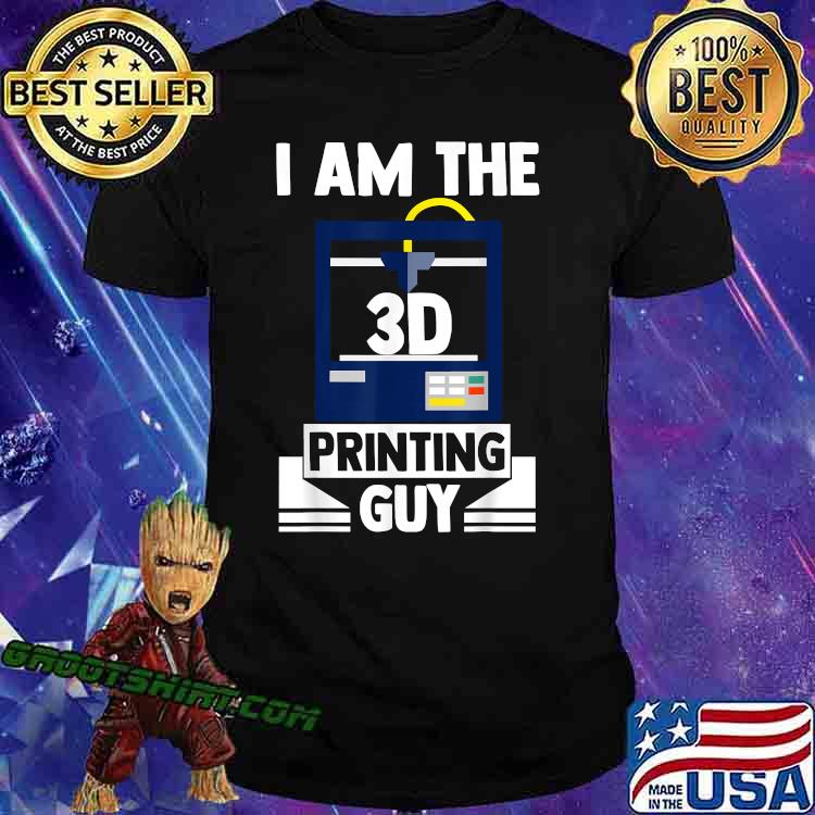 I am the 3D Printing Guy 3D Filament Plastic Resin T-Shirt