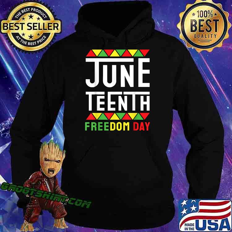Juneteenth Freedom Day African American Black Lives Matter T-Shirt Hoodie