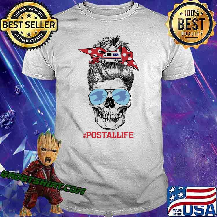 Skull woman postallife shirt