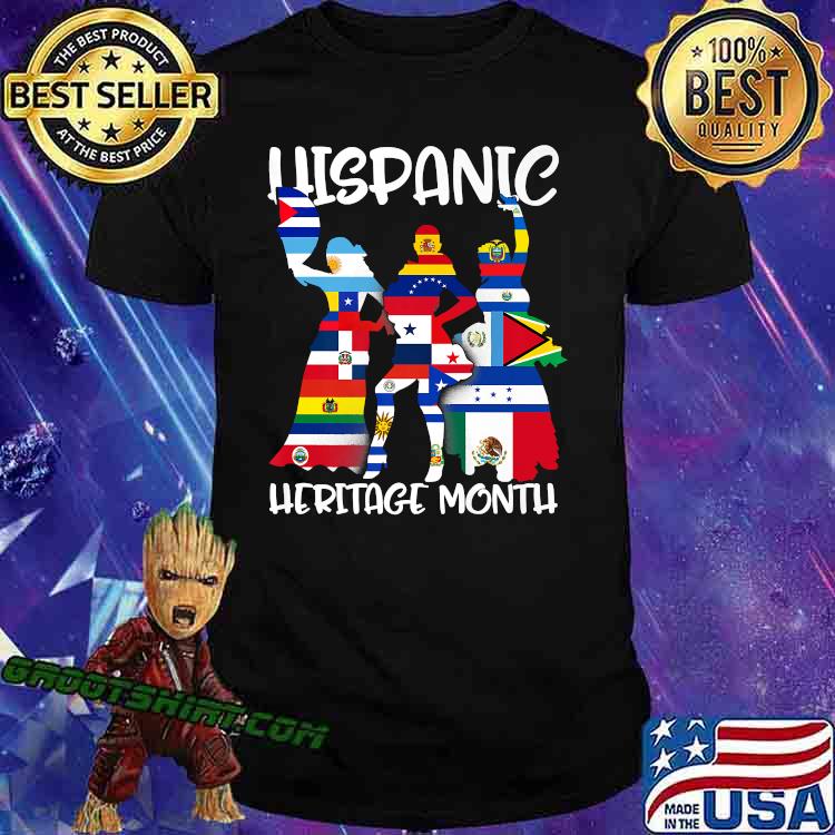 national Hispanic Heritage Month shirt