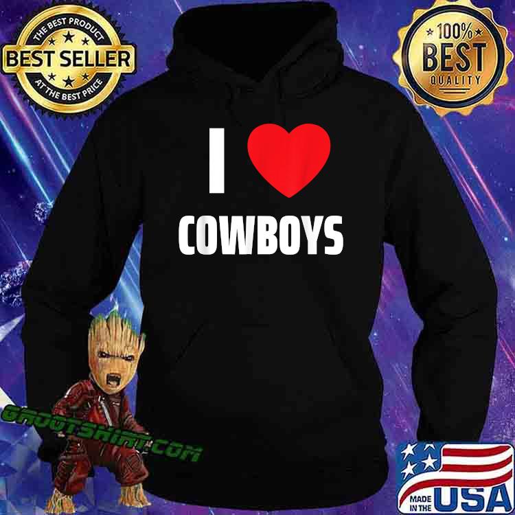 I love cowboys Pullover Hoodie