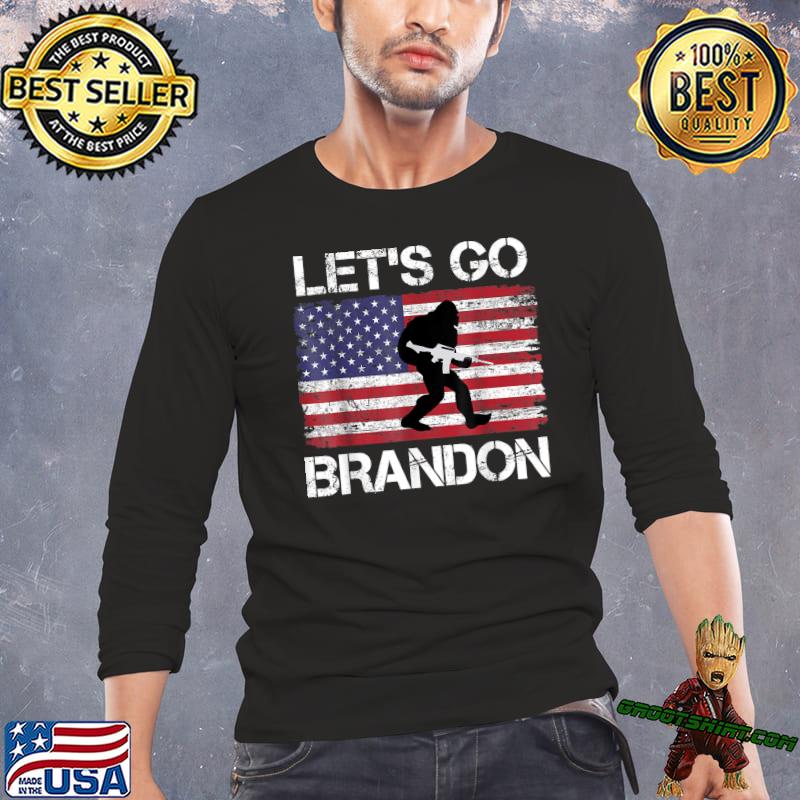 Let's Go Brandon Long Sleeve Toddler T-Shirt