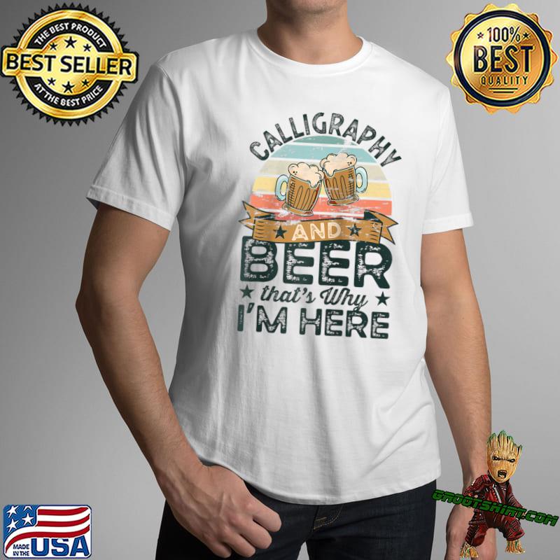 Funny baseball shirts, Baseball & Beers That's Why I'm Here