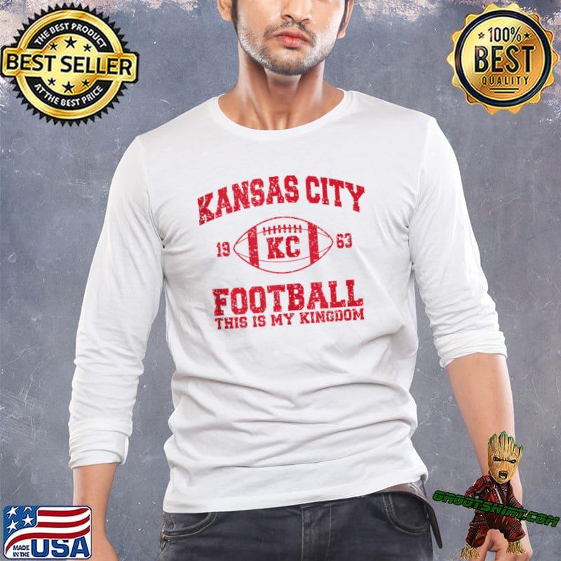 KC Football Shirt Kansas City Shirt KC Retro Shirt 