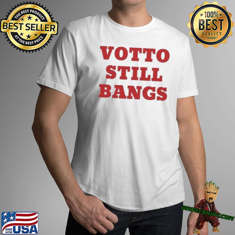 Joey Votto - Votto Still Bangs - Cincinnati Baseball T-Shirt