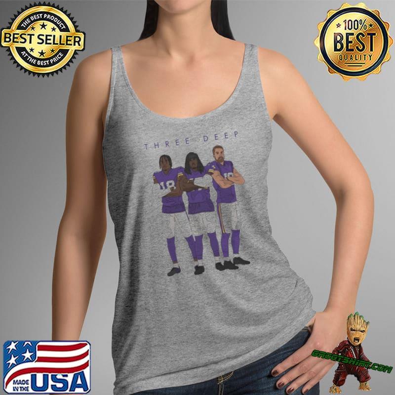 Three Deep Minnesota Vikings T-Shirt