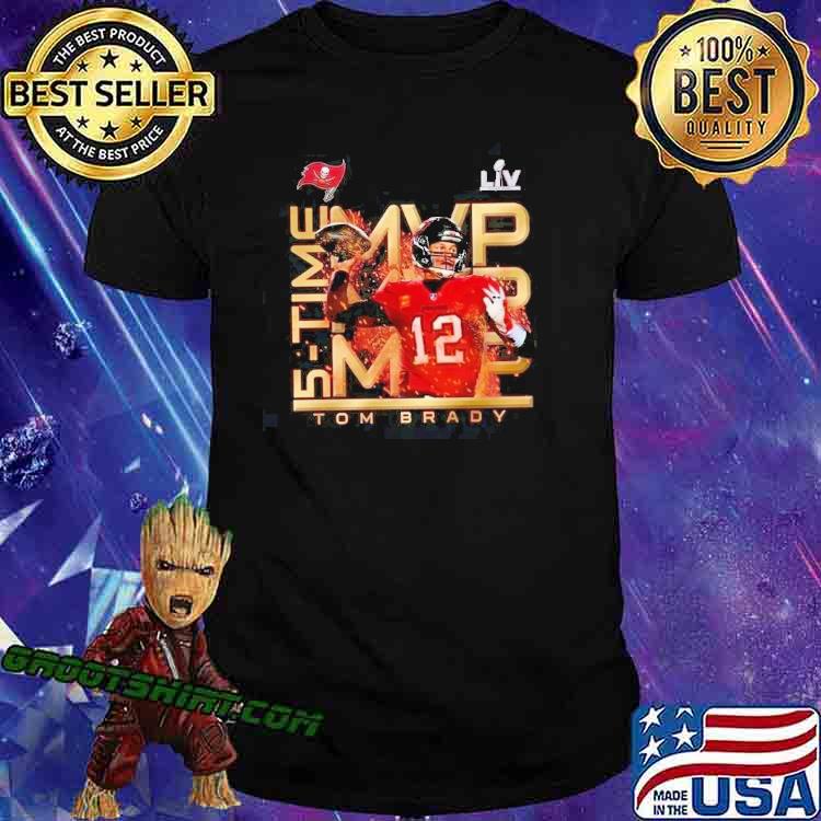 5 Time MVP Tom Brady Tampa Bay Shirt