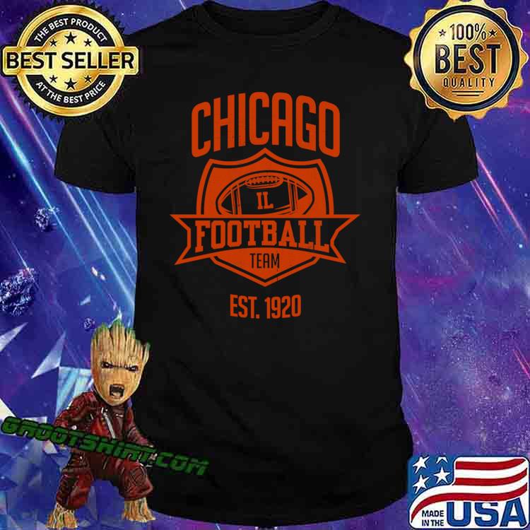Chicago Football Team Inspired Chicago Bears Illinois Football Team T-Shirt