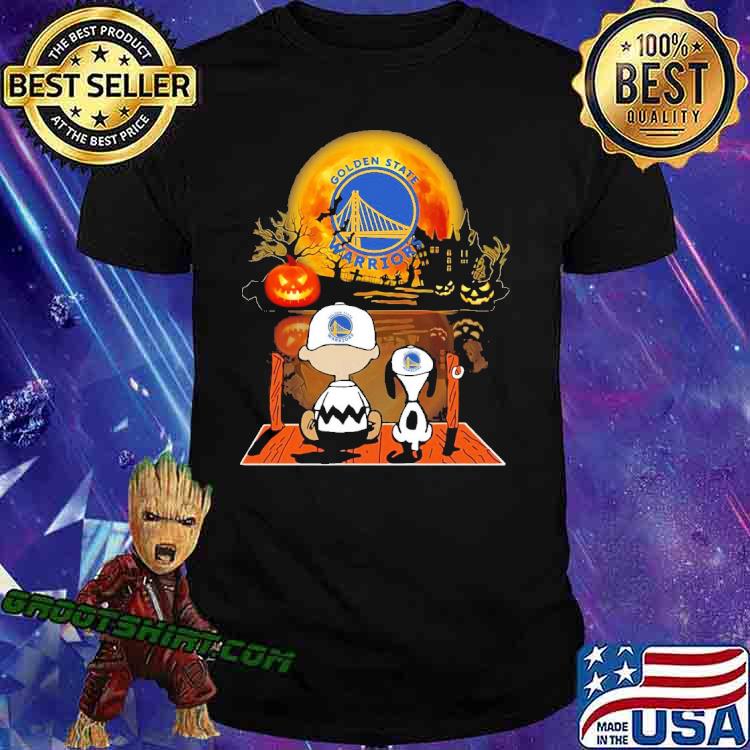 Halloween Golden State Warriors Snoopy Horror Movie Shirt