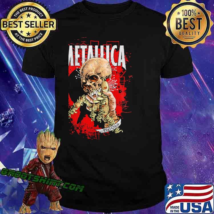 Metallica Fixxxer Redux Skull Shirt