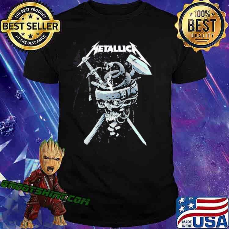 Metallica History Skull Shirt