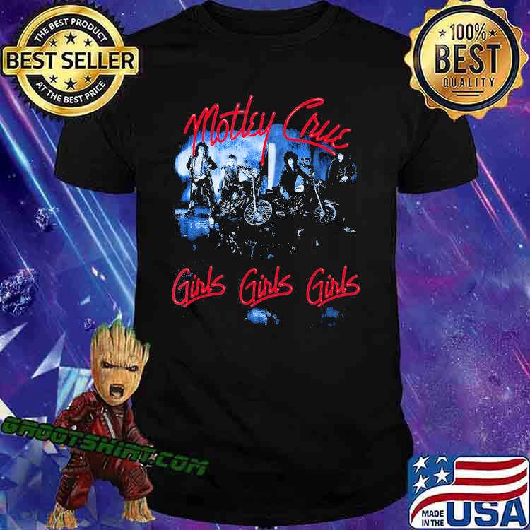 Motley Crue Girls Girls Girls Tracklist Shirt