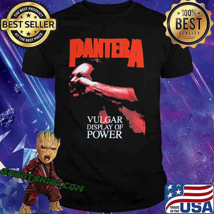 Pantera Vulgar Display Of Power Shirt
