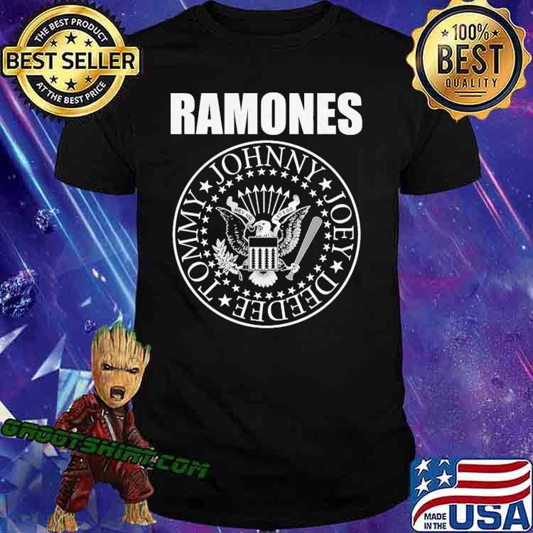 Ramones Johnny Joey Presidential Seal Shirt