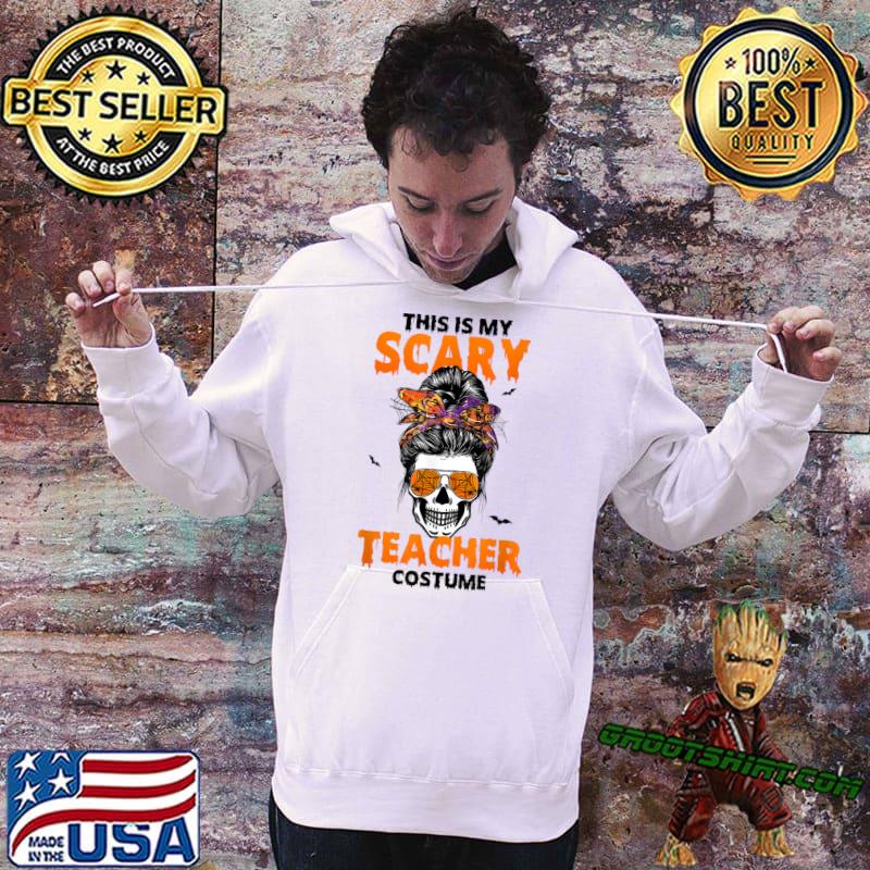 This Is My Scary Teacher Costume Funny Teacher Halloween T-Shirt