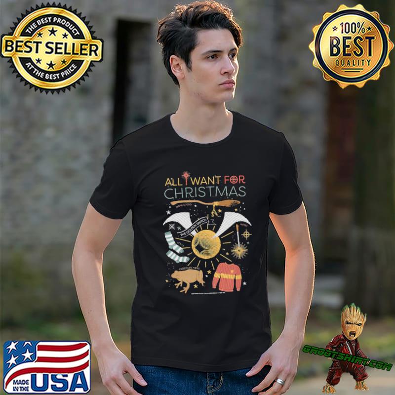 Accessories all I want for christmas is Harry Potter accessories shirt