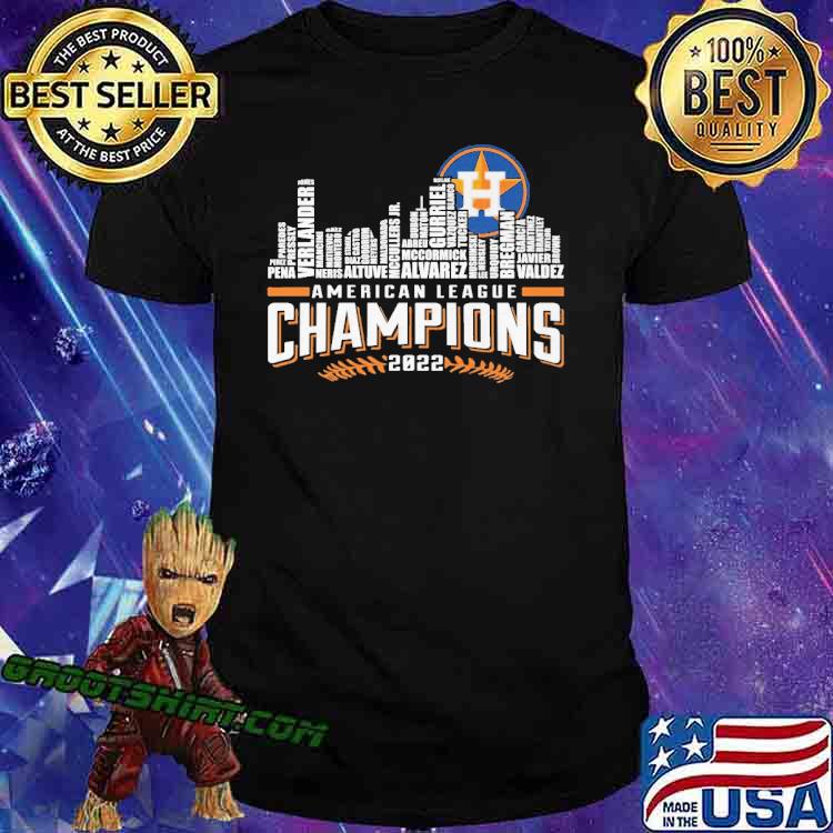 American League Houston Astros Champions 2022 Shirt