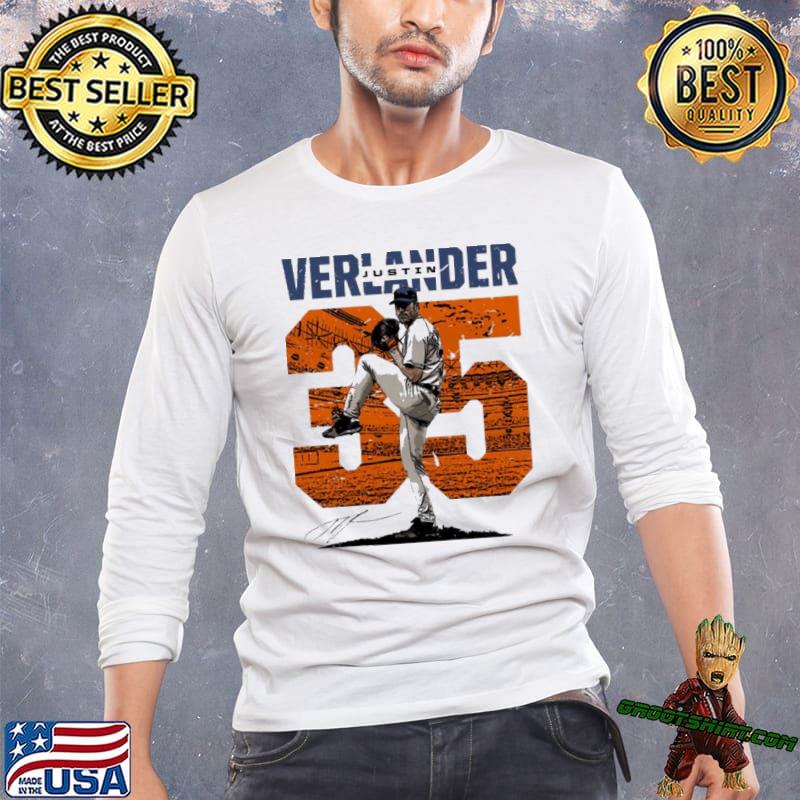 Best houston player justin verlander 35 vintage sport shirt