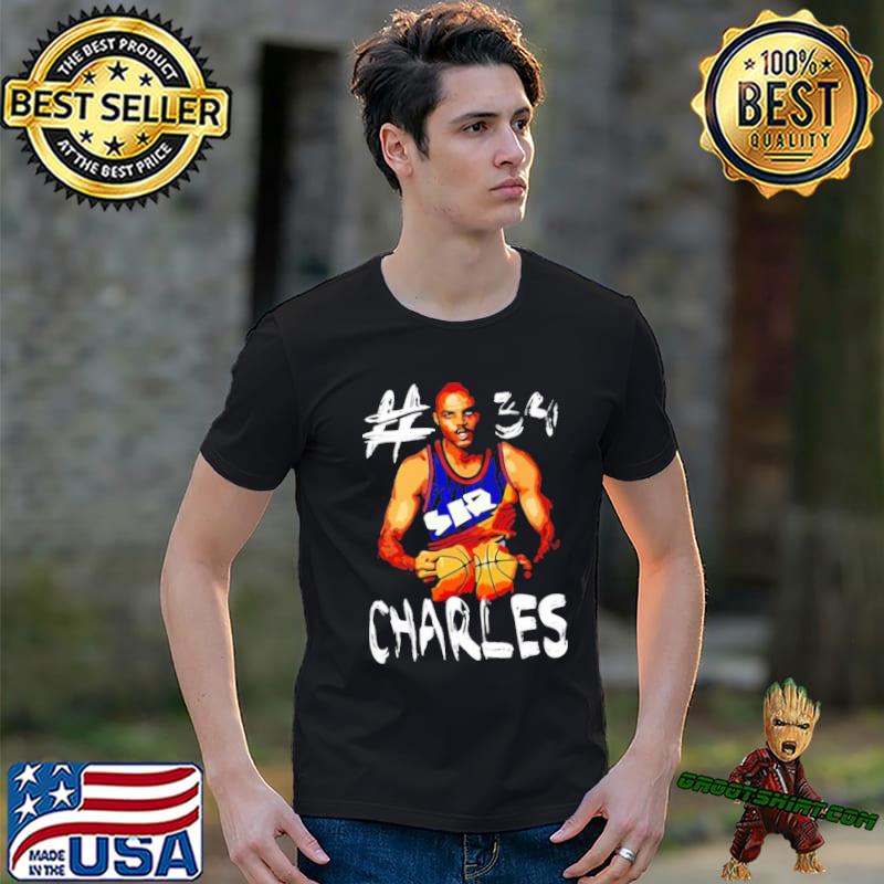 Charles barkley professional basketball player phoenix suns classic shirt