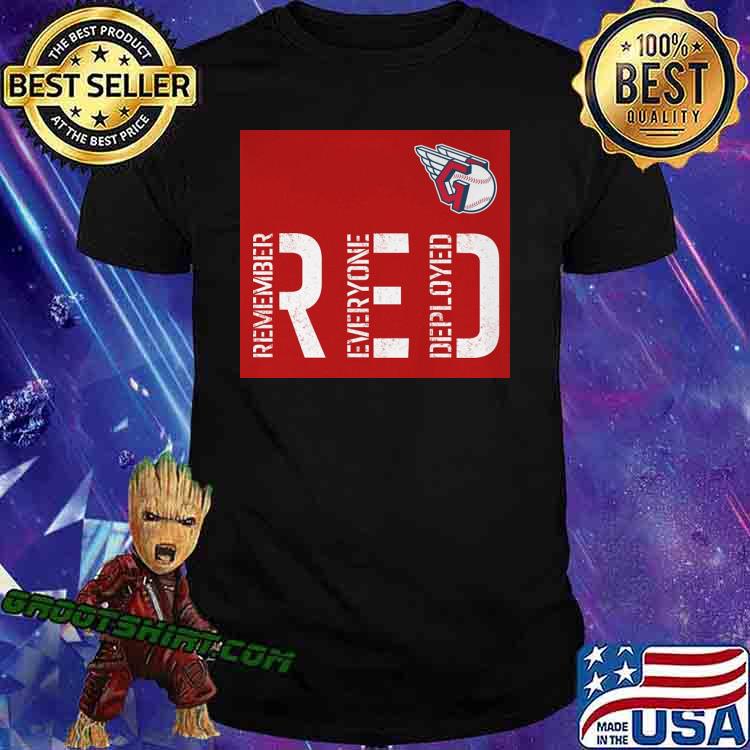 Gaints Red Remember Everyone Deployed Shirt