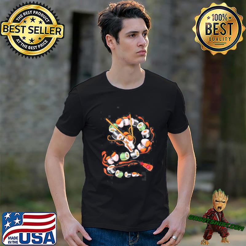 Great sushI dragon classic shirt