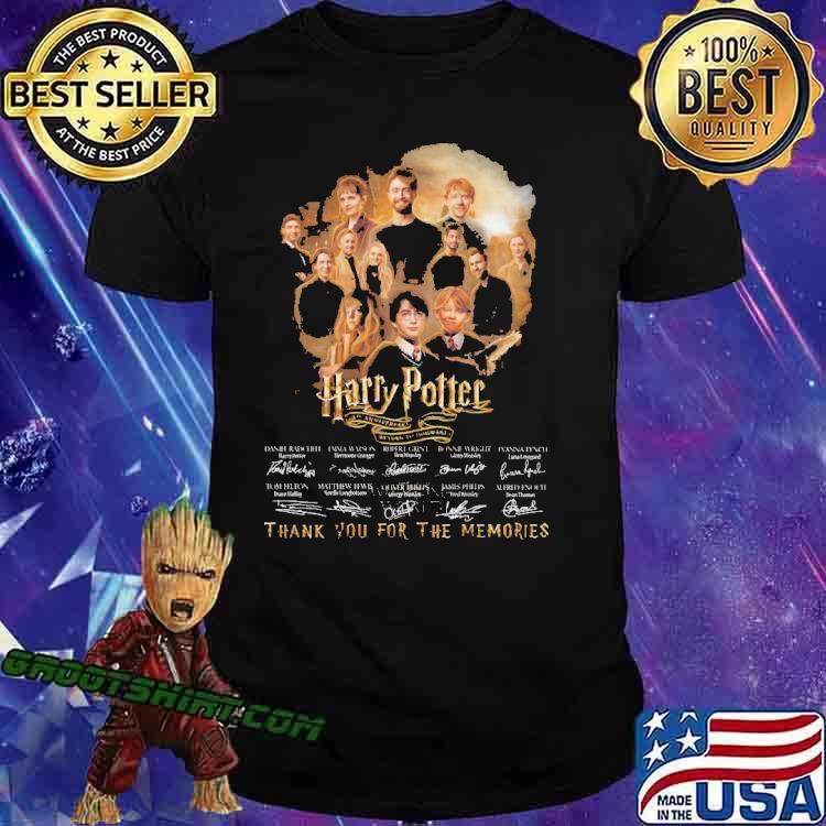 Harry Potter Thank You For THe Memories Shirt