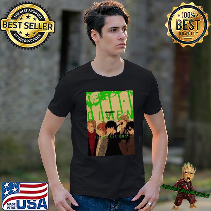 Illustrations given anime trending classic shirt