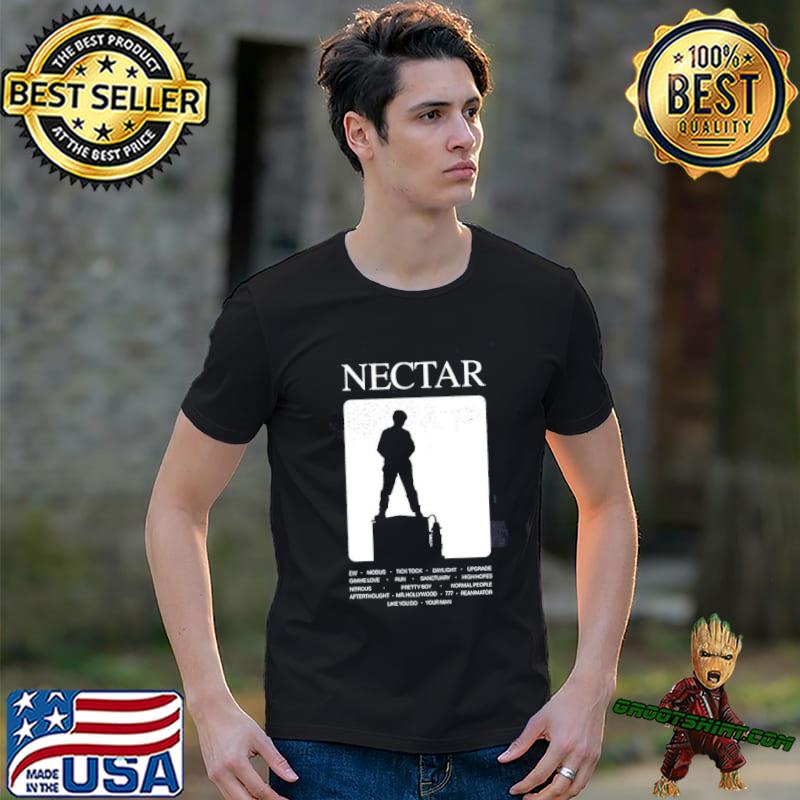 JojI nectar setlist essential design shirt