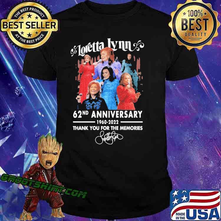 Loretta Lynn 62nd Anniversary Shirt