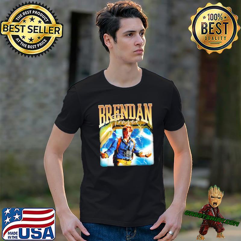 Retro brendan fraser the legend portrait classic shirt