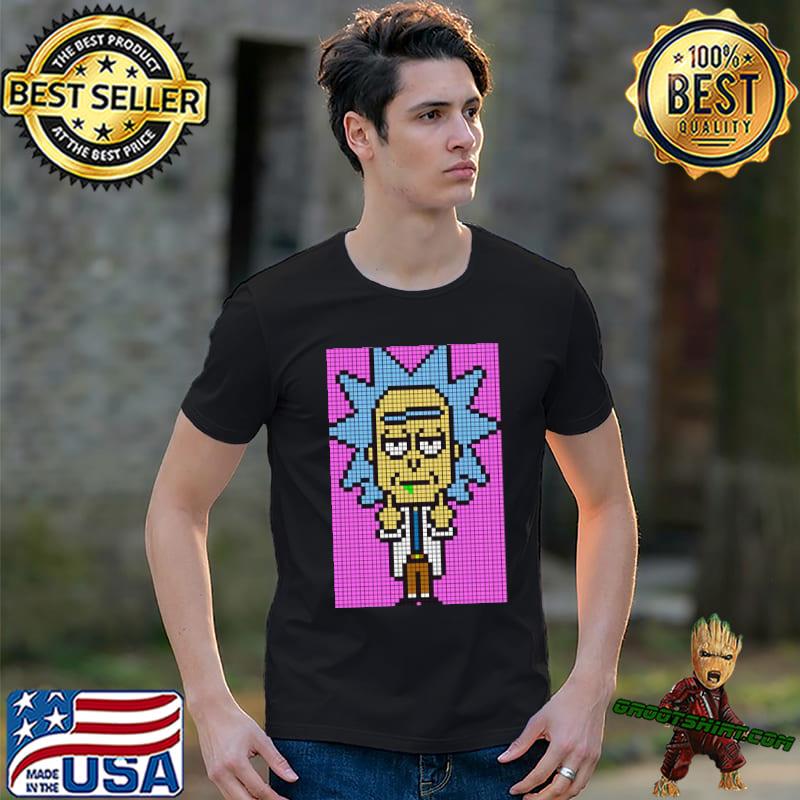 Rick pixel art trending classic shirt