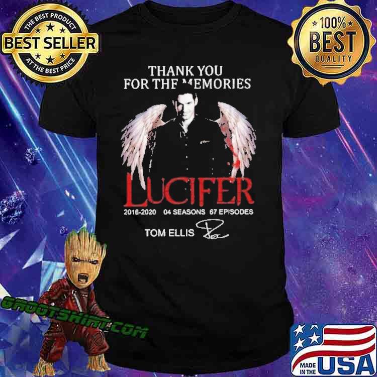 Tank You For The Memories Lucifer Tom Ellis Shirt