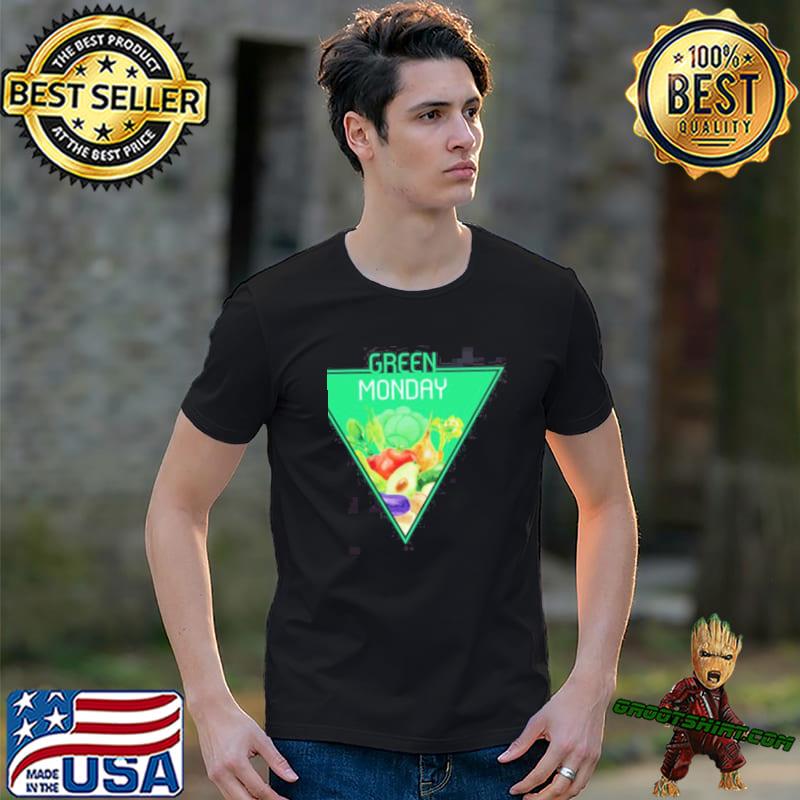 The optimal food triangle green monday trending shirt