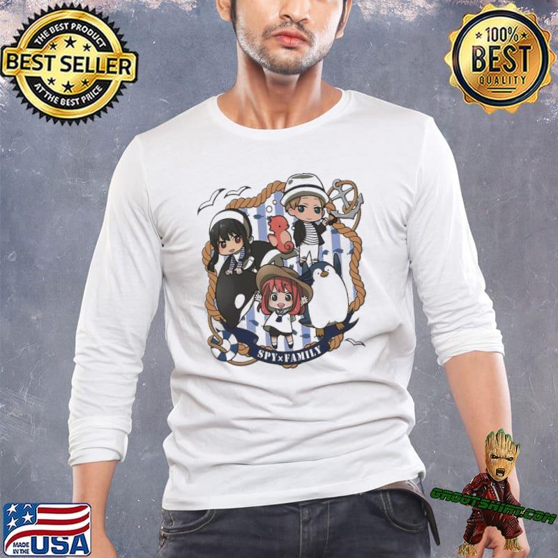 The sailor anya yor loid bond forger spy x family happy family shirt