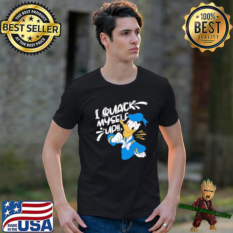 Donald duck angry grumpy this is my happy face classic shirt