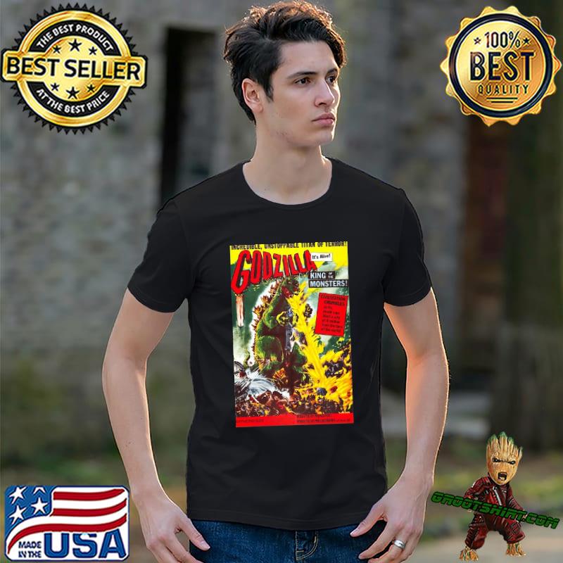 Godzilla Incredible King Of The Monsters Shirt