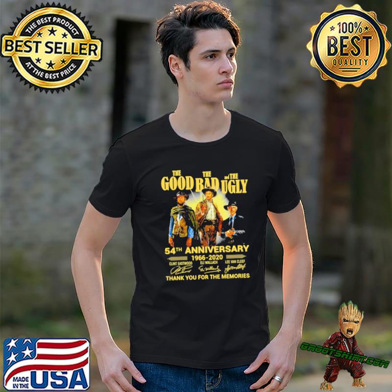 Hot the good the bad and the ugly 54th anniversary 1966 2020 classic shirt