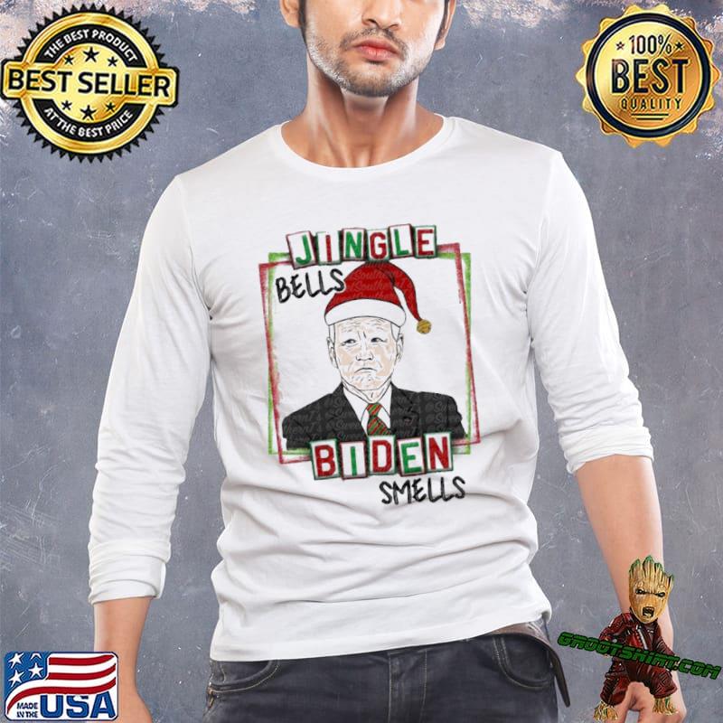 Jingle bells Biden smells Joe Biden happy new year merry christmas usa classic hirt