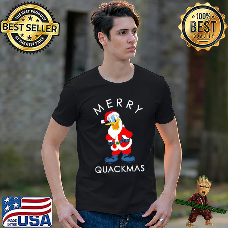 Merry quackmas duck Donald santa classic shirt