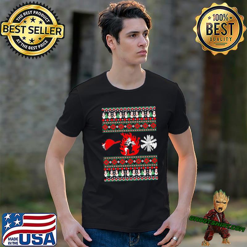Perfect gift merry firefighter ugly christmas shirt