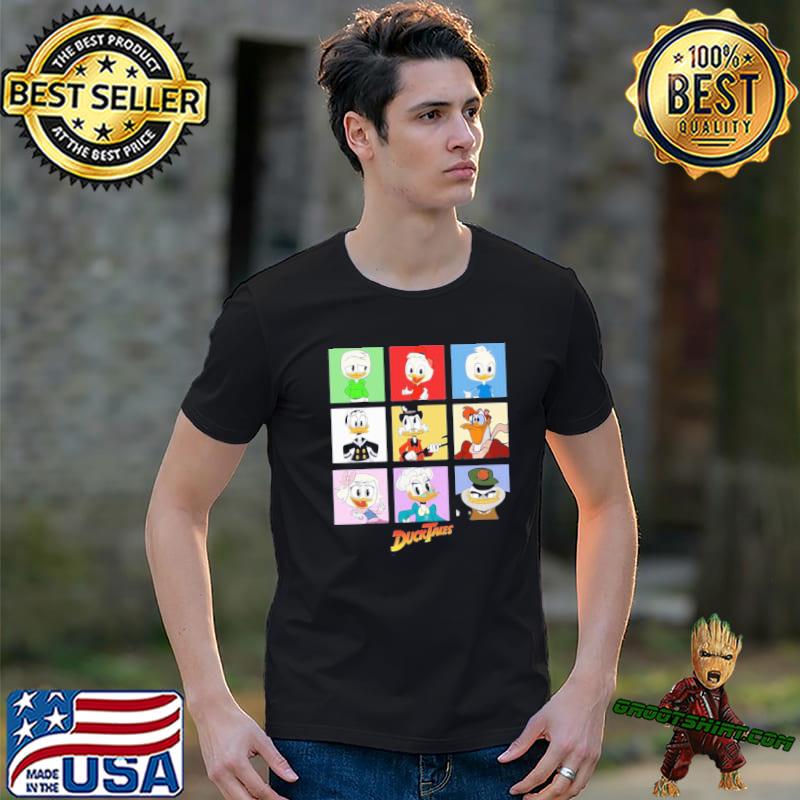 Select your characters of duck tales disney Donald ducktales shirt