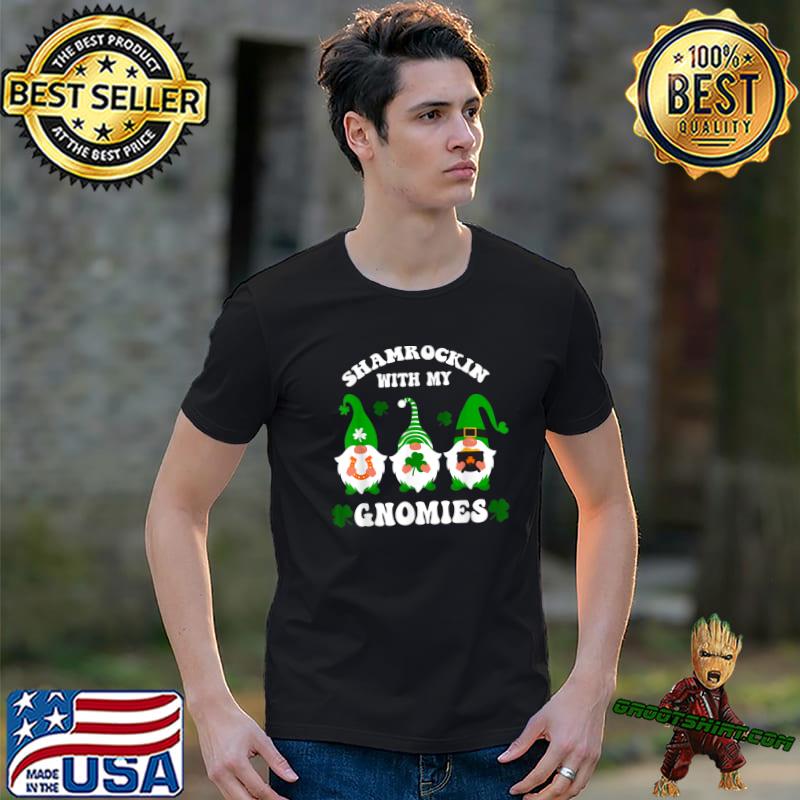 Shenanigans With My Gnomies St Patrick's Day Gnome Irish T-Shirt