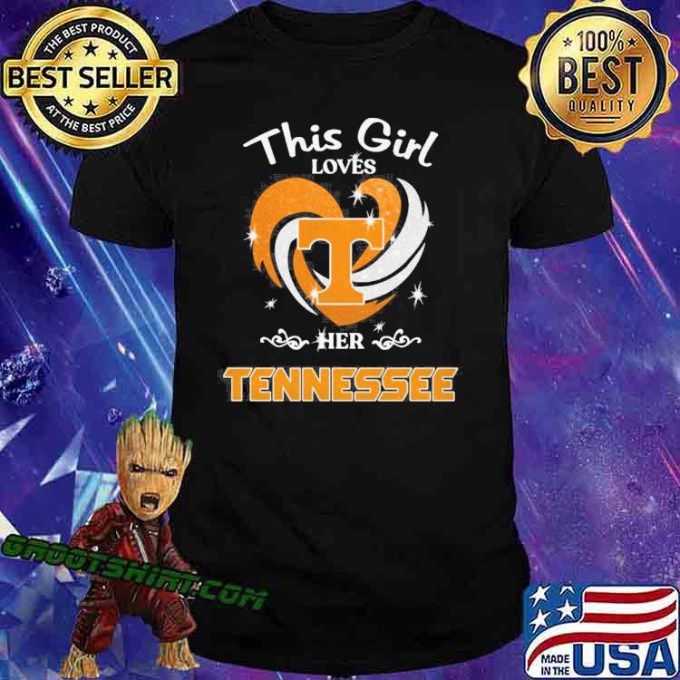 This girl loves her Tennessee shirt