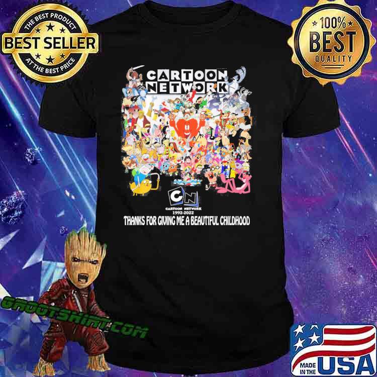 Cartoon network thanks for giving me a beautiful childhood 1992-2022 shirt